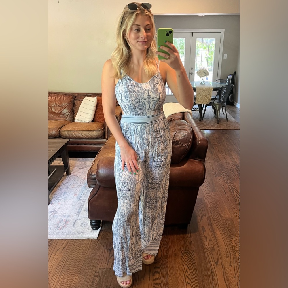 Open-Back Jumpsuit